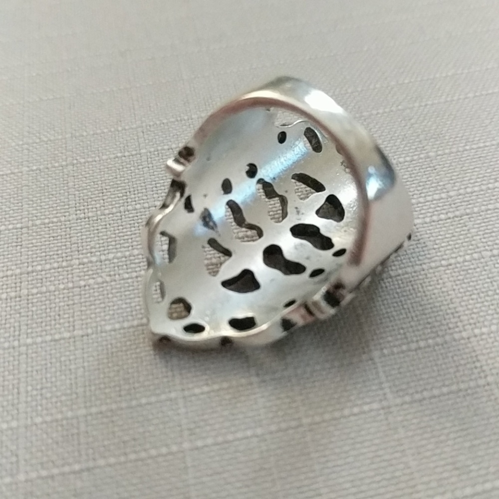 Antique Silver Ring - image 5